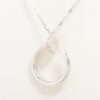 Cartier Juste un Clou diamond Necklace 750(WG) 5.3g2