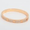 Love Pavé Cartier diamond Bracelet