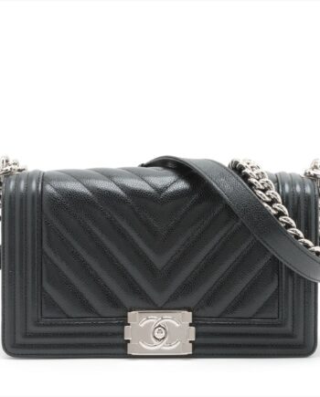 Chanel BOY CHANEL 25 Caviarskin A67086