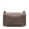 Chanel BOY CHANEL 25 Leather Chain shoulder bag Brown rainbow hardware 218897372