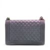 Chanel BOY CHANEL 28 Large Leather Chain shoulder bag Purple rainbow hardware 21893993 A921932