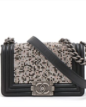 Chanel Boy Chanel 20 small Lambskin Chain shoulder bag