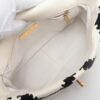 Chanel CHANEL 19 Leather Chain shoulder bag AS1160 black x beige Gold Metal fittings 307606905