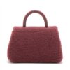 Chanel Coco handle 24 XS Boa 2way handbag Bordeaux Gold Metal fittings 233592312