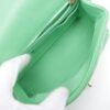 Chanel Minimatrasse 17 Lambskin Single flap single chain bag Green Gold Metal fittings 31129435 A352006