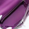 Hermes Double Lava Veau Swift Anemone Silver Metal fittings Y 20205