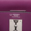 Hermes Double Lava Veau Swift Anemone Silver Metal fittings Y 20206