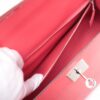Hermes Kelly 28 Veau Epsom Rouge pivoine Silver Metal fittings A20177