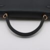 Hermes Kelly 32 Togo Black Gold Metal fittings B 20235