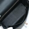 Hermes Kelly 32 Togo Black Gold Metal fittings B 20237