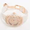 Hublot 1211519 750 x rubber AT Diamond-Face No Extra Link 465.OE.9010.RW.1604 BIG BANG One click King gold White Full pavé5