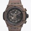 Hublot Big bang Unico 1677440 Bronze x leather AT Skeleton dial1