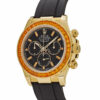 Rolex Daytona 116588SACO Yellow Gold Orange Sapphire Bezel Black Diamond Dial $324,000.002