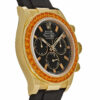 Rolex Daytona 116588SACO Yellow Gold Orange Sapphire Bezel Black Diamond Dial $324,000.003