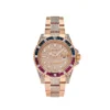 GMT-Master II 126755SARU Rolex Sapphire Diamond Pave