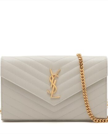 Saint Laurent nude Monogram wallet 377828