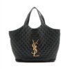 Saint Laurent Paris Agal Leather Tote bag Black 6986511