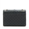 Saint Laurent Paris Envelope Leather Chain shoulder bag Black 4872062
