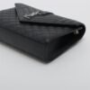 Saint Laurent Paris Envelope Leather Chain shoulder bag Black 4872063