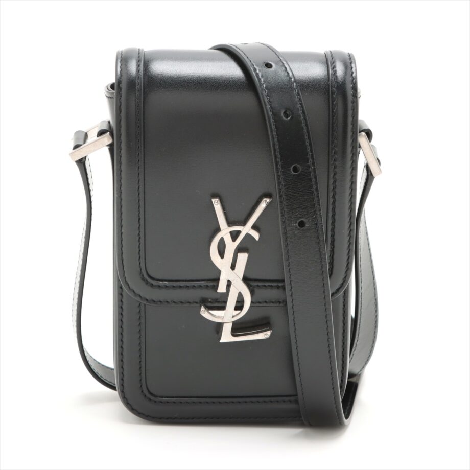 Saint Laurent Calfskin Plain Paris Shoulder 753963