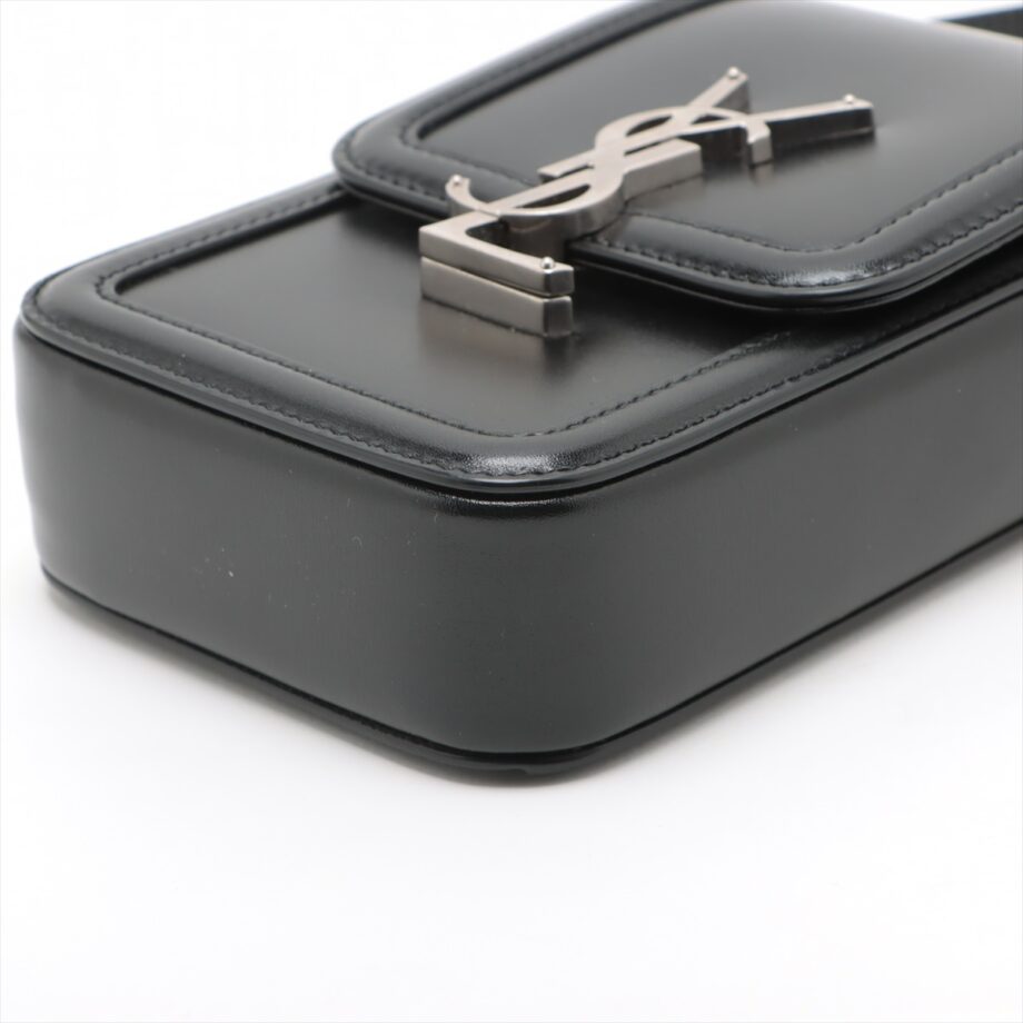 Saint Laurent Calfskin Plain Paris Shoulder 753963