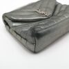 Saint Laurent Paris Lulu Leather Chain shoulder bag Grey 4646764
