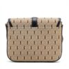 Saint Laurent Paris Monogram All Over small Satchel Canvas & leather Shoulder bag black x beige 5686042