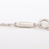 Tiffany Sentimental Heart Large diamond Pink sapphire Necklace Pt950 7.8g4