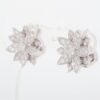 Van Cleef & Arpels Lotus small diamond Piercing jewelry 750(WG) 10.0g1
