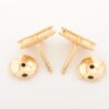 Van Cleef & Arpels Sweet Alhambra Papillon shells Piercing jewelry 750(YG) 3.0g4
