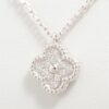 Van Cleef & Arpels Sweet Alhambra diamond Necklace 750(WG) 3.4g1