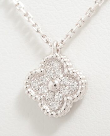 Sweet Alhambra diamond Necklace Van Cleef & Arpels
