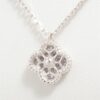 Van Cleef & Arpels Sweet Alhambra diamond Necklace 750(WG) 3.4g2