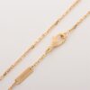 Van Cleef & Arpels Vintage Alhambra Guilloche Necklace 750(YG) 6.4g3