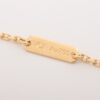 Van Cleef & Arpels Vintage Alhambra Guilloche Necklace 750(YG) 6.4g4