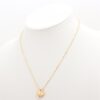 Van Cleef & Arpels Vintage Alhambra Guilloche Necklace 750(YG) 6.4g5