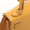 Kelly 25 Hermes Veau Epsom Jaune d'or C 2018