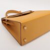 Kelly 25 Hermes Veau Epsom Jaune d'or C 2018