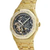 Audemars Piguet Royal Oak 15412BA.ZG.1224BA.01 Double Balance Wheel Frosted-Openworked Yellow Gold (2022)2