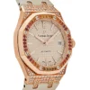Audemars Piguet Royal Oak 15452OR.ZY.D038VE.01 Rose Gold and Diamonds (2021)3