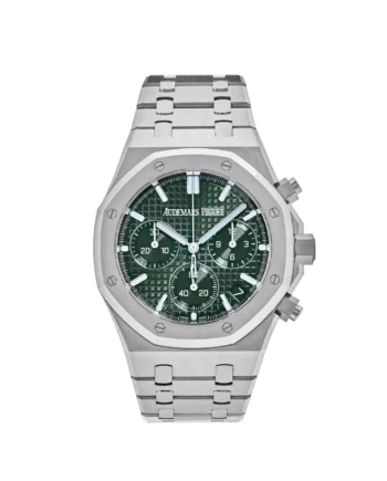 Royal Oak 26240ST.OO.1320ST.08 Selfwinding Audemars Piguet Chronograph Stainless Steel Green 2023