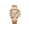 Audemars Piguet Royal Oak 26315OR.ZZ.1256OR.01 Chronograph Rose Gold Silver Dial Diamond Bezel (2021)1