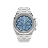 Audemars Piguet Royal Oak 26317BC.OO.1256BC.01 Selfwinding Chronograph White Gold Light Blue Dial Limited Edition1