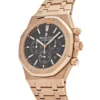 Royal Oak 26320OR.OO.D002CR.01 Chronograph Audemars Piguet Rose Gold Black 2015