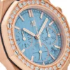 Audemars Piguet Royal Oak Offshore 26231OR.ZZ.A085CA.01 Chronograph Rose Gold Blue Dial Diamond Bezel (2023)4