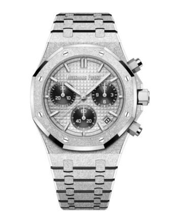 Royal Oak 26240BC.GG.1324BC.01 Selfwinding Chronograph Audemars Piguet Frosted White Gold