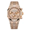 Audemars Piguet Royal Oak Selfwinding Chronograph Rose Gold Diamond Set 26242OR.ZZ.1322OR.021