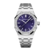 Audemars Piguet Royal Oak White Gold Purple Dial Diamond Bezel Special Edition Murtoli 15551BC.ZZ.1356BC.021