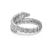 BVLGARI Serpenti One-Coil Bracelet White Gold Diamond 3452154