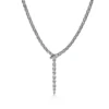 BVLGARI Serpenti Viper Slim Necklace White Gold Full Pavé Diamonds 3510901